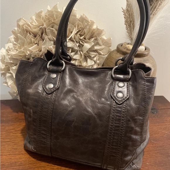 Frye Melissa Shoulder Bag Slate $398 - Picture 5 of 15